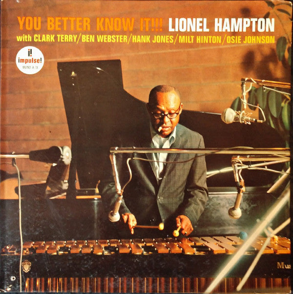 Lionel Hampton : You Better Know It!!! (LP, Album, Mono)