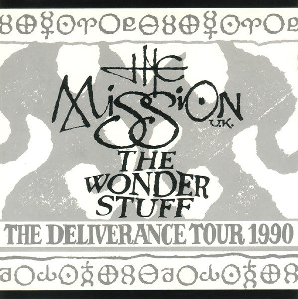 The Mission / The Wonder Stuff : The Deliverance Tour 1990 (CD, Comp, Promo, Smplr)