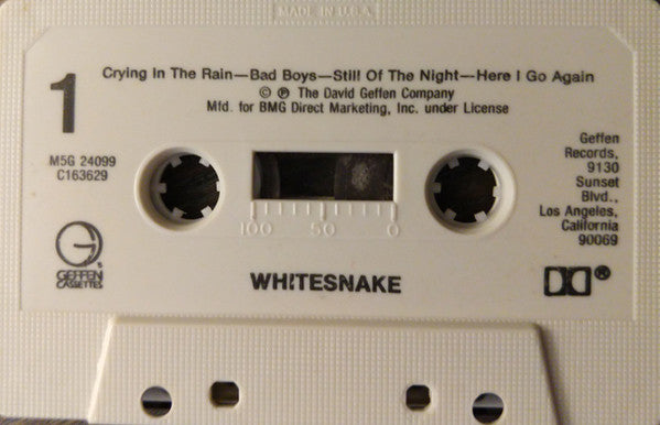 Whitesnake : Whitesnake (Cass, Album, Club, Dol)
