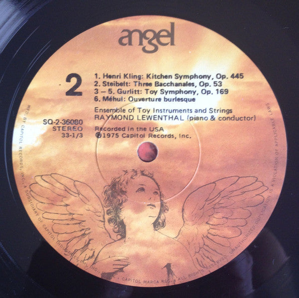 Raymond Lewenthal : Toy Symphonies & Other Fun (LP)