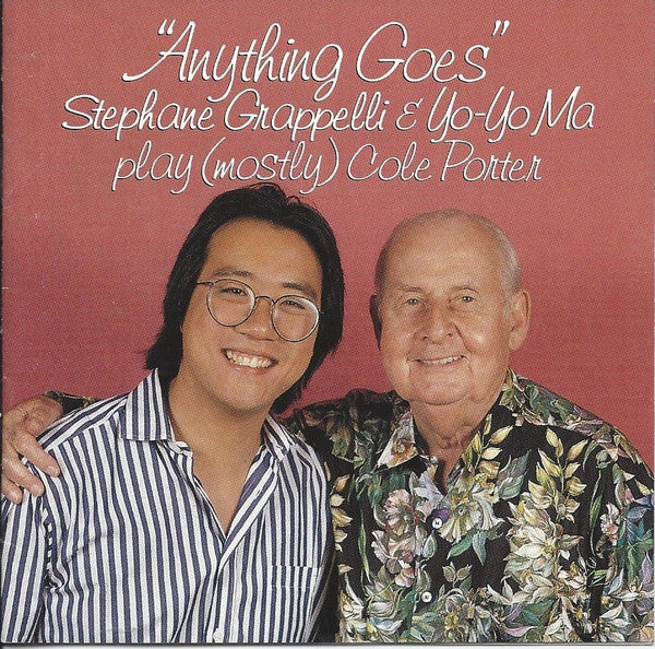 Stéphane Grappelli & Yo-Yo Ma : "Anything Goes" (CD, Album)