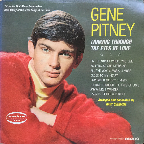 Gene Pitney : Looking Through The Eyes Of Love (LP, Album, Mono, Ter)