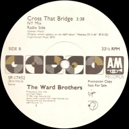 The Ward Brothers : Cross That Bridge (12", Promo)