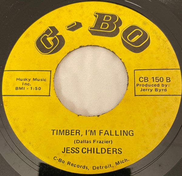 Jess Childers : I Can't Keep From Loving Her (7", Single)