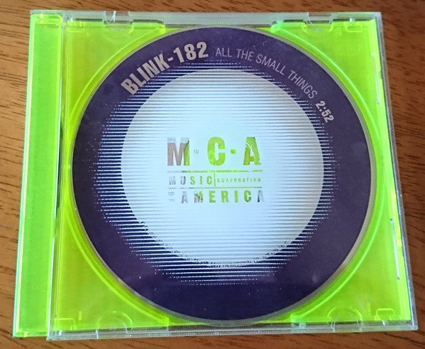 Blink-182 : All The Small Things (CD, Single, Promo)