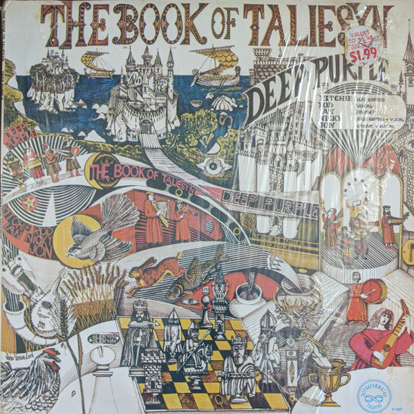 Deep Purple : The Book Of Taliesyn (LP, Album, Ter)