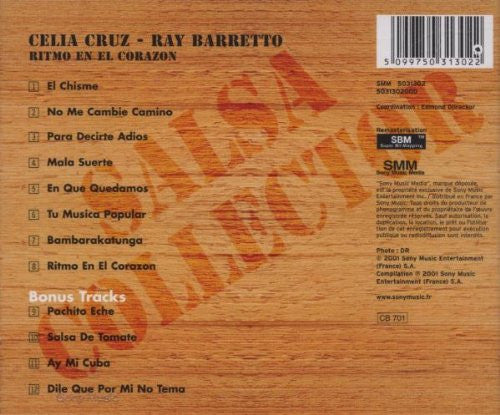 Celia Cruz Y Ray Barretto : Ritmo En El Corazon (CD, Album, RE, RM)