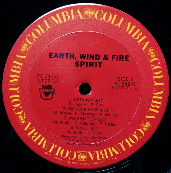 Earth, Wind & Fire : Spirit (LP, Album)