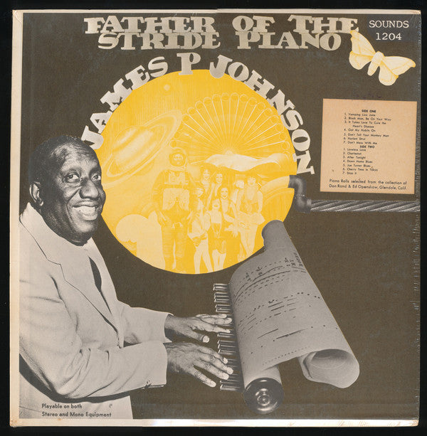 James P. Johnson* : Father Of The Stride Piano (LP, Comp)