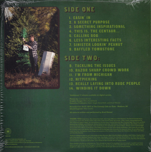 Brad Wenzel : Sweet Nothings (LP, Album)