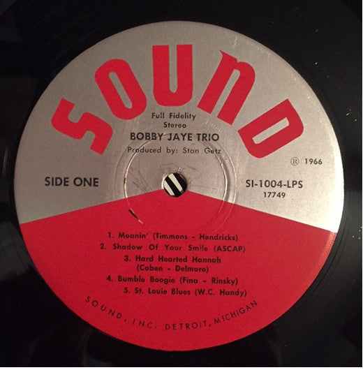 Bobby Jaye Trio : A Little of Everything (LP, Album)