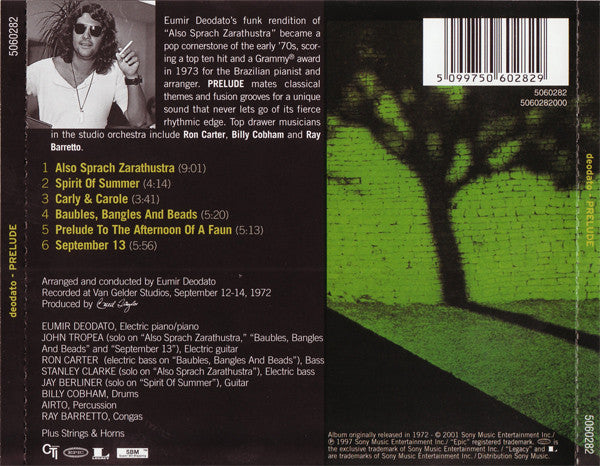 Eumir Deodato : Prelude (CD, Album, RE, RM, CD )