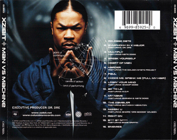 Xzibit : Man Vs Machine (CD, Album + CD, Promo, Bon + Ltd)
