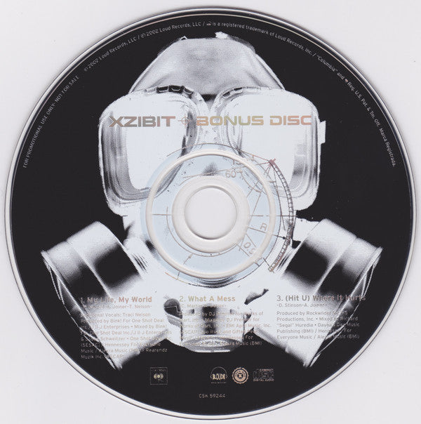 Xzibit : Man Vs Machine (CD, Album + CD, Promo, Bon + Ltd)