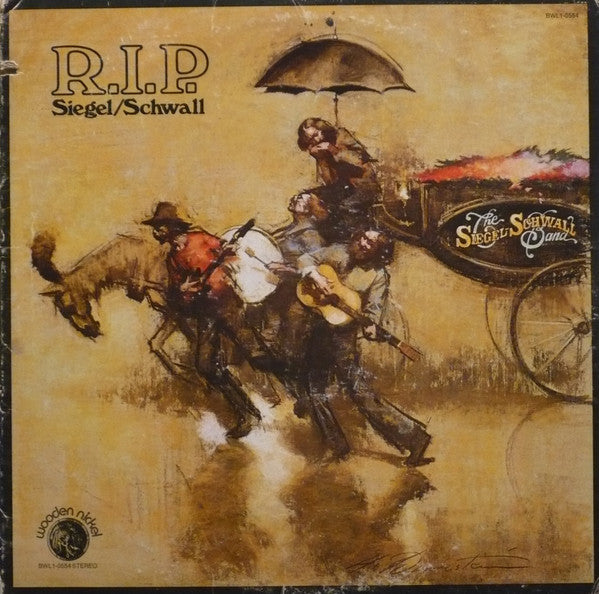 The Siegel-Schwall Band : R.I.P. Siegel/Schwall (LP, Album, Hol)