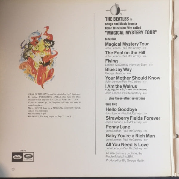 The Beatles : Magical Mystery Tour (LP, Album, Los)