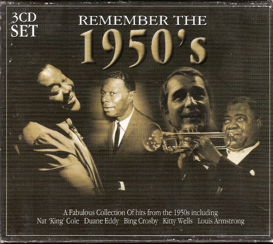 Various : Remember The 1950's  (3xCD, Comp + Box)