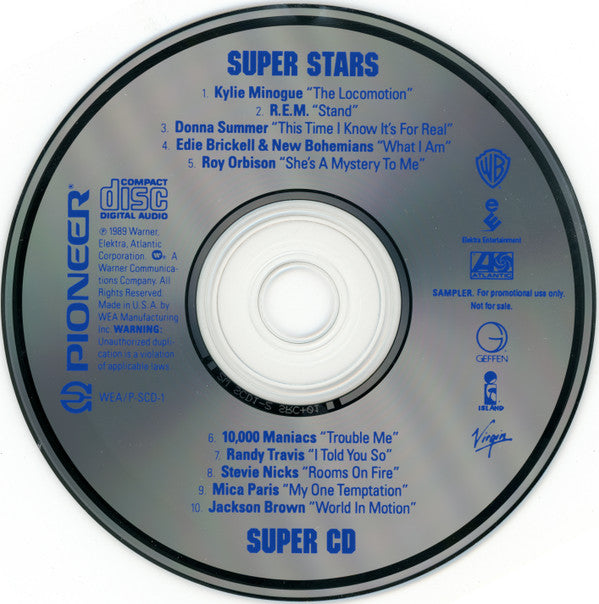 Various : Super Stars Super CD (CD, Promo, Smplr)