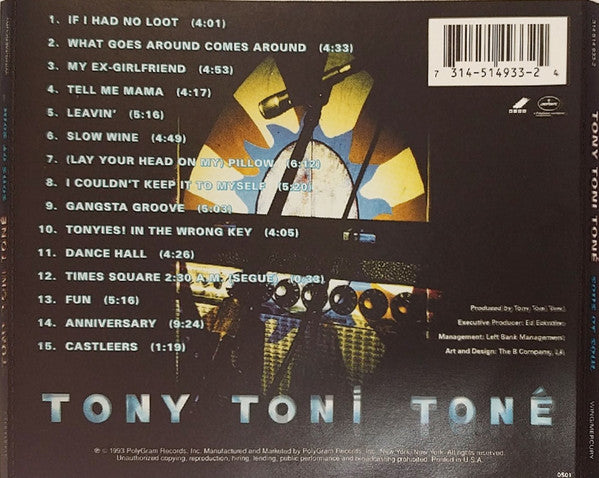 Tony Toni Toné* : Sons Of Soul (CD, Album)