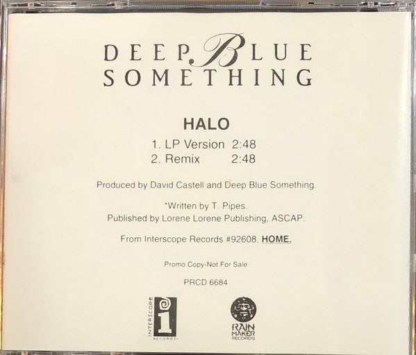Deep Blue Something : Halo (CD, Single, Promo)