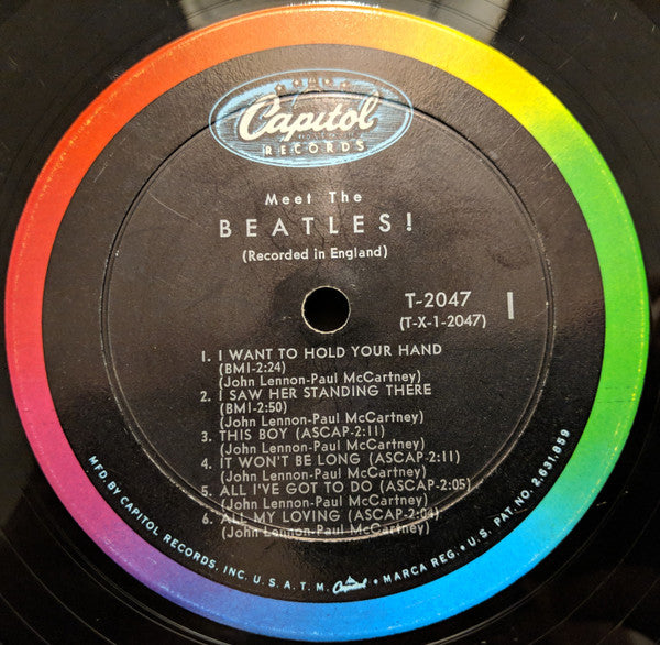 The Beatles : Meet The Beatles! (LP, Album, Mono, RCA)