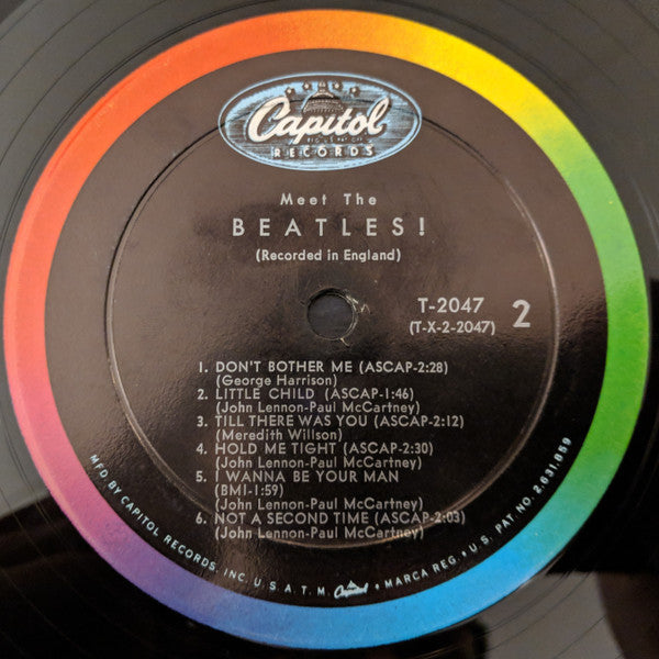 The Beatles : Meet The Beatles! (LP, Album, Mono, RCA)