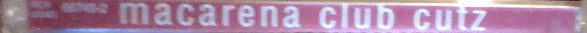 Various : Macarena Club Cutz (CD, Comp, RE)