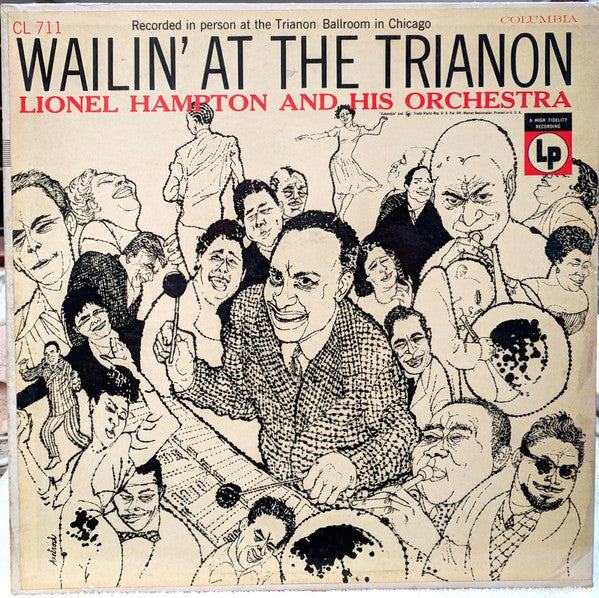 Lionel Hampton And His Orchestra : Wailin' At The Trianon (LP, Album, Mono)