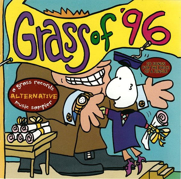 Various : Grass Of '96 (A Grass Records Alternative Music Sampler) (CD, Comp, Smplr)