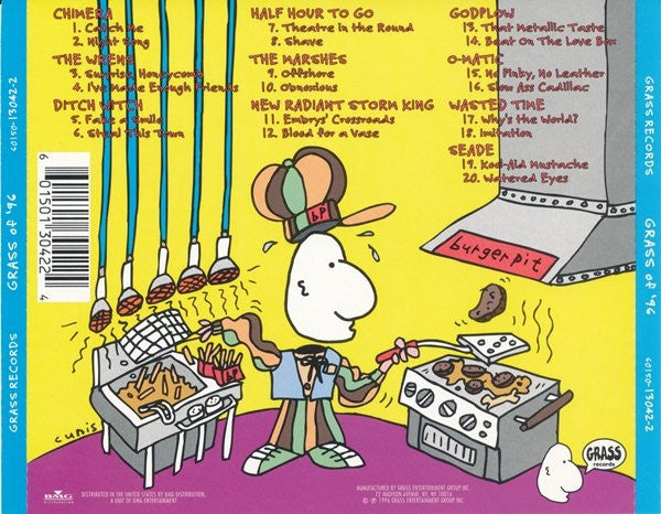 Various : Grass Of '96 (A Grass Records Alternative Music Sampler) (CD, Comp, Smplr)