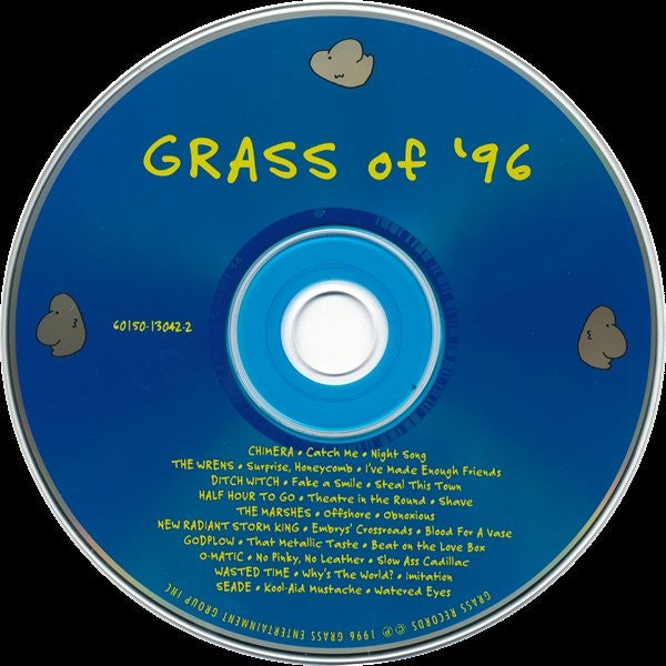 Various : Grass Of '96 (A Grass Records Alternative Music Sampler) (CD, Comp, Smplr)