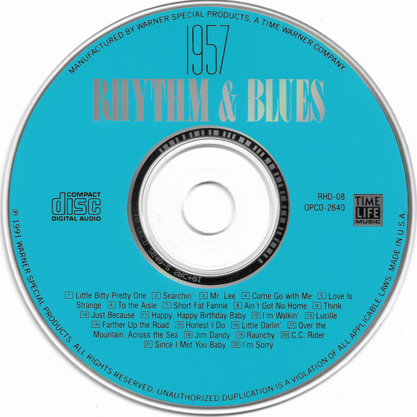 Various : Rhythm & Blues 1957 (CD, Comp)
