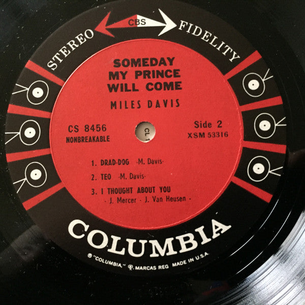 The Miles Davis Sextet : Someday My Prince Will Come (LP, Album)