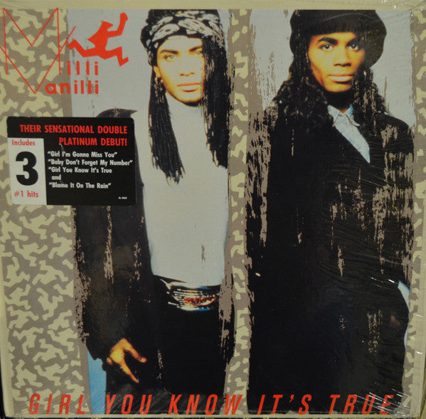 Milli Vanilli : Girl You Know It's True (LP, Album, Spe)