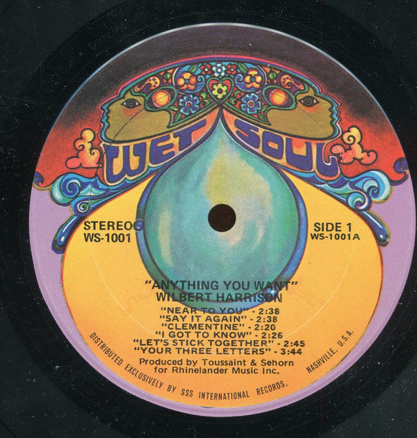 Wilbert Harrison : Anything You Want (LP, Comp)