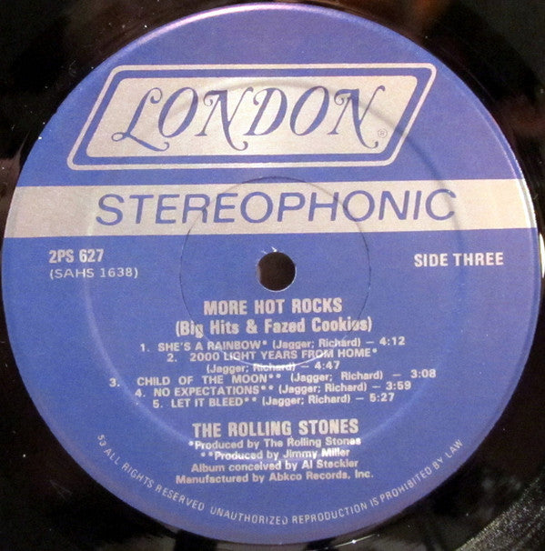 The Rolling Stones : More Hot Rocks (Big Hits & Fazed Cookies) (2xLP, Comp, RE, Hau)