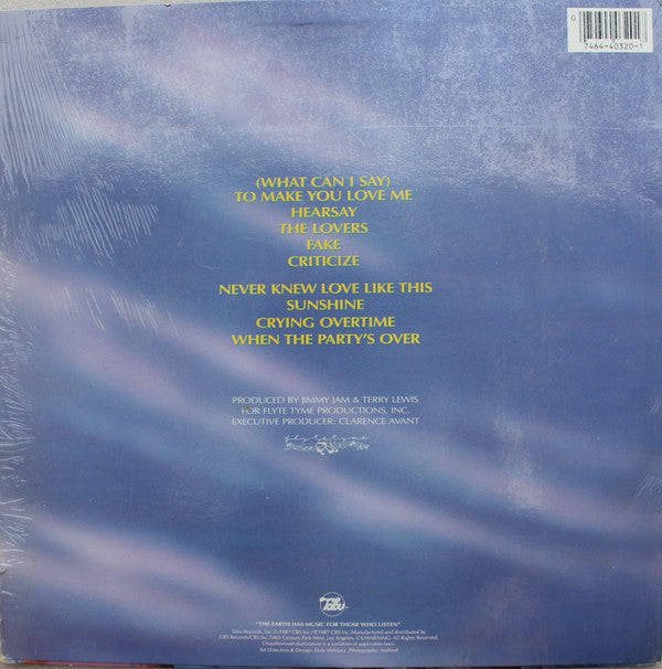 Alexander O'Neal : Hearsay (LP, Album, Hub)