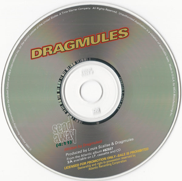 Dragmules : Send Away (CD, Single, Promo)
