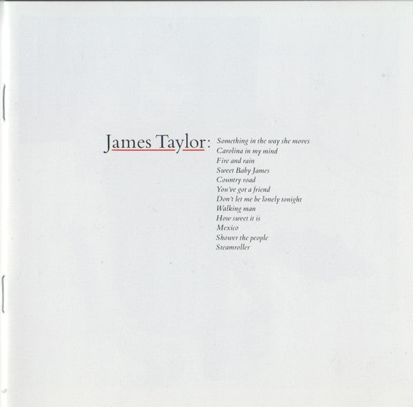 James Taylor (2) : Greatest Hits (CD, Comp, RE)