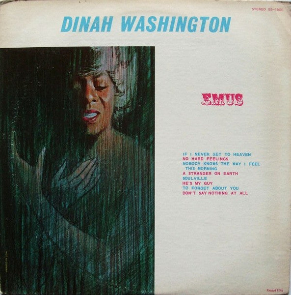 Dinah Washington : Dinah Washington (LP)
