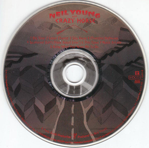Neil Young With Crazy Horse : Broken Arrow (HDCD, Album, Car)