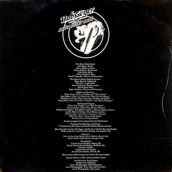 Bob Seger And The Silver Bullet Band : Stranger In Town (LP, Album, Los)