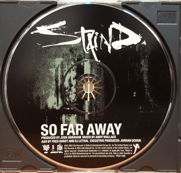 Staind : So Far Away (CD, Single, Ltd, Promo)