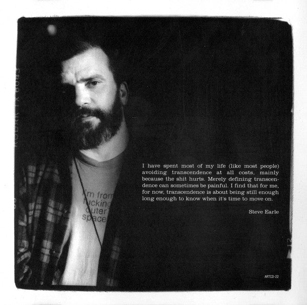 Steve Earle : Transcendental Blues (CD, Single)