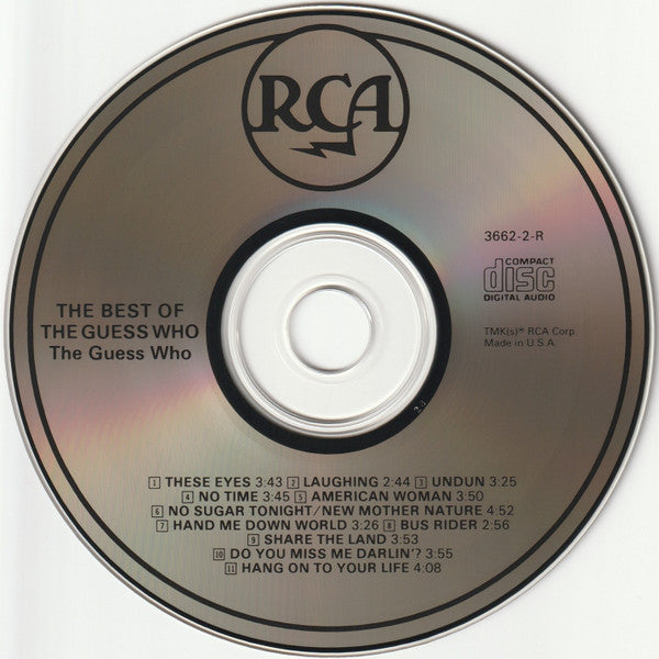 The Guess Who : The Best Of The Guess Who (CD, Comp, RE, RM)