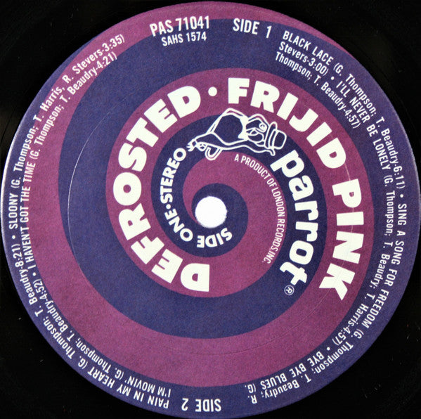 Frijid Pink : Defrosted (LP, Album, Ter)