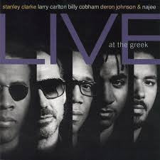 Stanley Clarke, Larry Carlton, Billy Cobham, Deron Johnson & Najee : Live At The Greek (CD, Album)