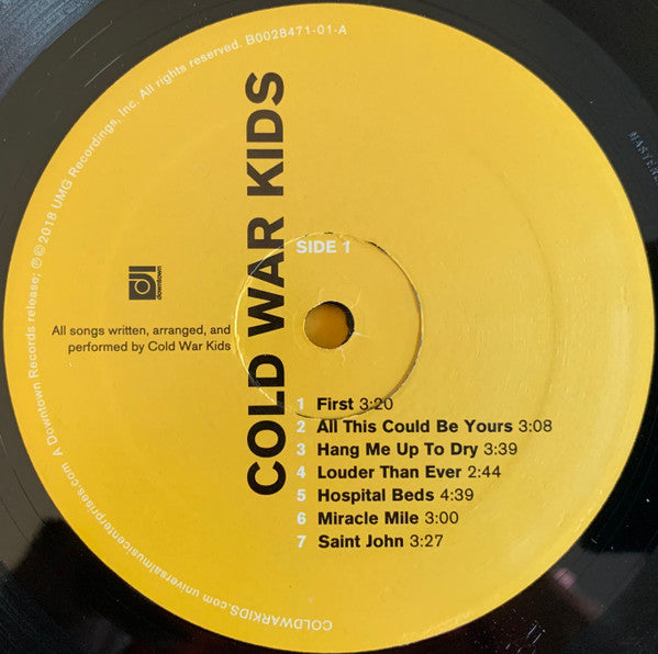 Cold War Kids : Cold War Kids (LP, Comp)
