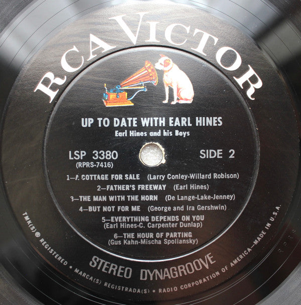 Earl Hines : Up To Date With Earl Hines (LP, Album)