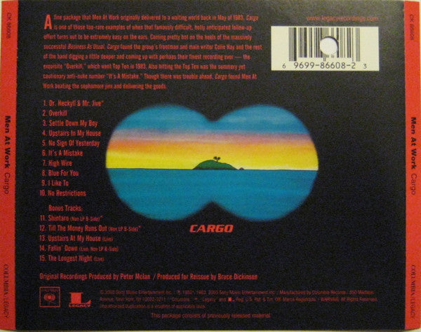 Men At Work : Cargo (CD, Album, RE)